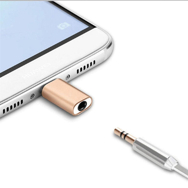Type C USB C to 3.5mm Audio Adapter for External - Tech Mall