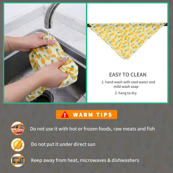 3-Pack Beeswax Wrap - Tech Mall