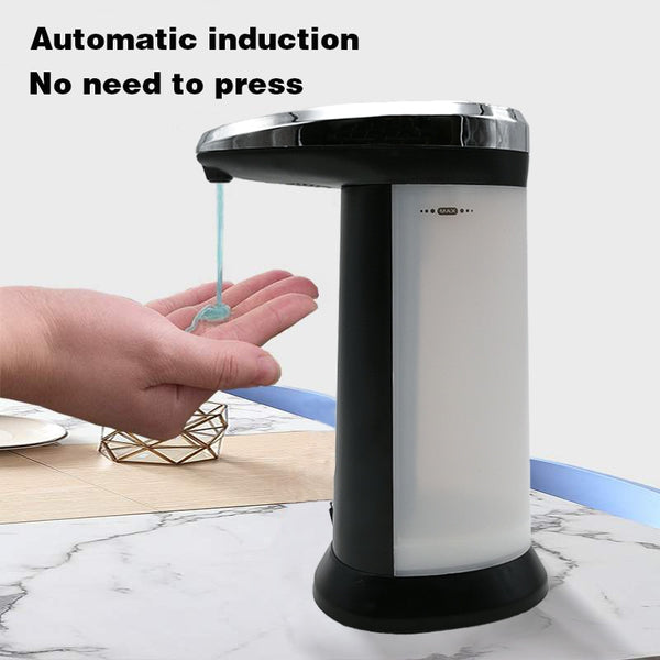 Touchless 400ML Automatic Smart Soap Liquid Dispenser Infrared Motion Sensor Pump for Bathroom Kitchen Toilet - Tech Mall