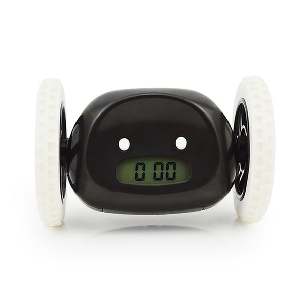 Wheels Alarm Clock with Backlit Extra Loud for Heavy Sleeper Adult or Kid Bedroom, Funny, Rolling, Run-away, Moving, Jumping - Tech Mall