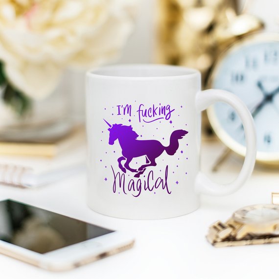 I'm F*cking Magical Unicorn Mug, Unicorn Mug, - Tech Mall
